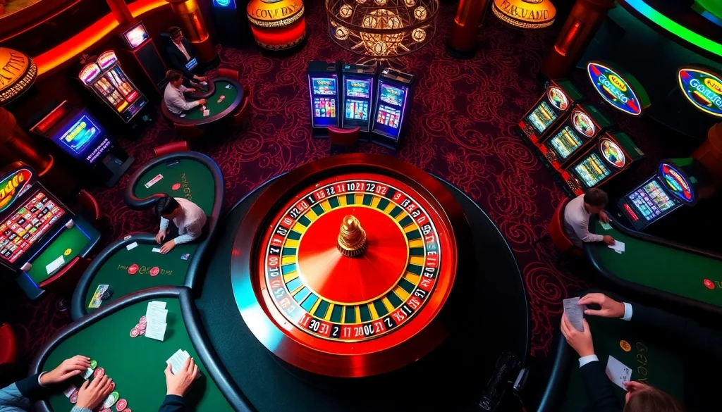 Go88 captivates players with an exhilarating roulette wheel and engaged gamblers placing bets in a lively casino atmosphere.